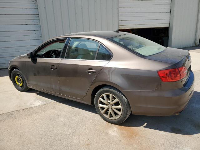 3VWD17AJ8EM374145 - 2014 VOLKSWAGEN JETTA SE BROWN photo 2