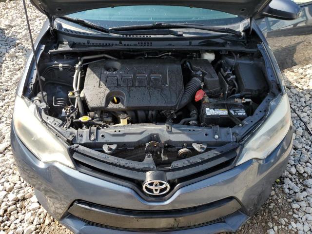 2T1BURHE5EC116289 - 2014 TOYOTA COROLLA L TEAL photo 11