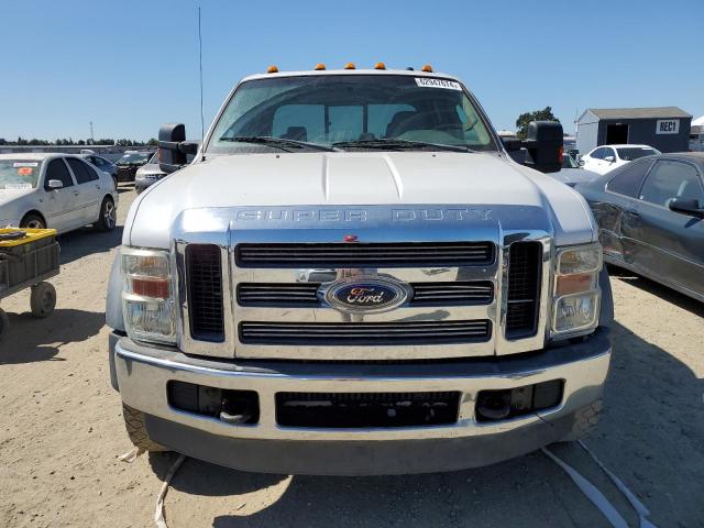 1FDXW46R68ED22288 - 2008 FORD F450 SUPER DUTY WHITE photo 5