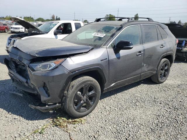 2T3E6RFVXMW017840 - 2021 TOYOTA RAV4 XSE GRAY photo 1