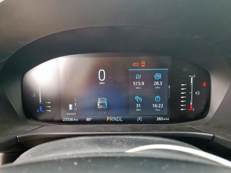 1FMCU0GN5PUB40823 - 2023 FORD ESCAPE ACTIVE WHITE photo 9