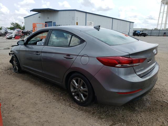 5NPD84LF9JH260225 - 2018 HYUNDAI ELANTRA SEL GRAY photo 2