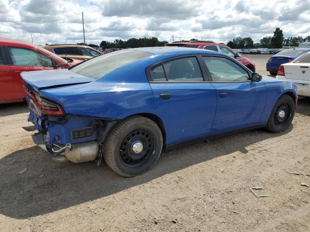 2C3CDXKT8HH664141 - 2017 DODGE CHARGER POLICE BLUE photo 3