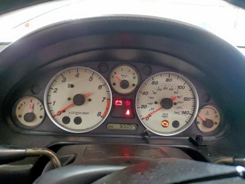 JM1NB353130301353 - 2003 MAZDA MX-5 MIATA BASE SILVER photo 9