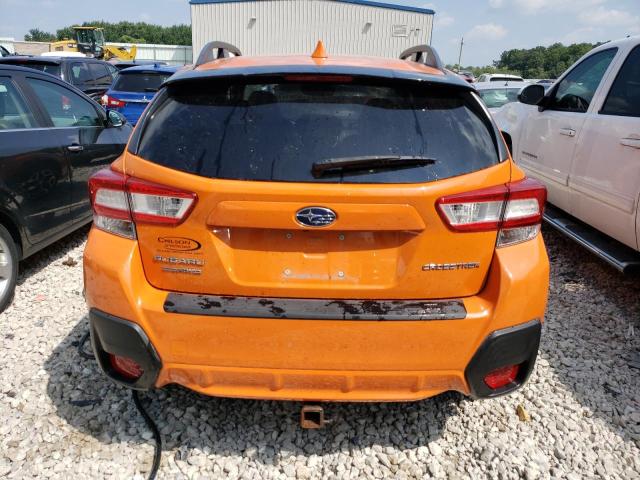 JF2GTAJC0JH262738 - 2018 SUBARU CROSSTREK LIMITED ORANGE photo 6