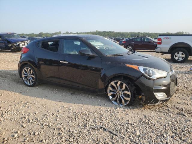 KMHTC6AD8EU214061 - 2014 HYUNDAI VELOSTER BLACK photo 4