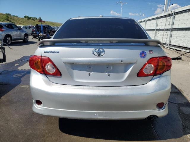 2T1BU4EE6AC438747 - 2010 TOYOTA COROLLA BASE 银色 照片 6