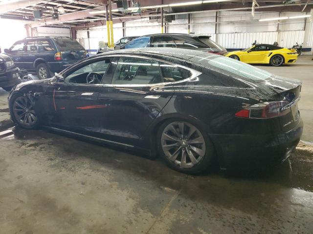 5YJSA1E28HF232493 - 2017 TESLA MODEL S BLACK photo 2