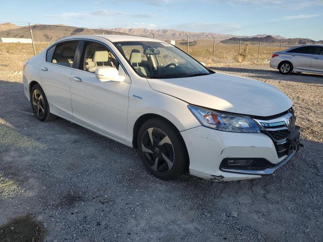 JHMCR5F74EC000897 - 2014 HONDA ACCORD PLUG-IN HYBRID WHITE photo 4