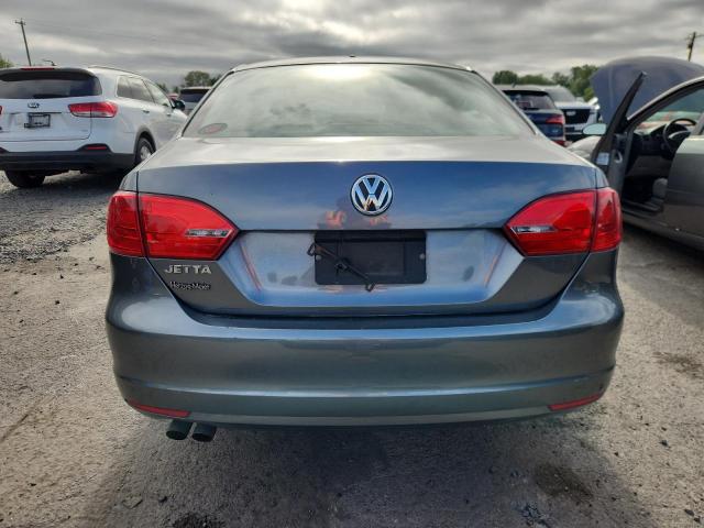 3VW2K7AJ0EM257776 - 2014 VOLKSWAGEN JETTA BASE GRAY photo 6