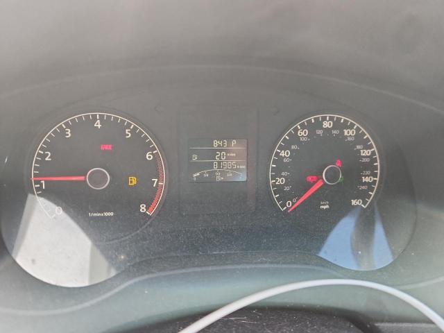 3VW2K7AJ0EM257776 - 2014 VOLKSWAGEN JETTA BASE GRAY photo 9