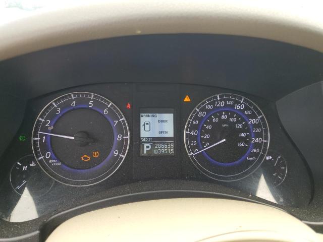 JN1AJ0HR0CM452731 - 2012 INFINITI EX35 BASE Черный фото 9