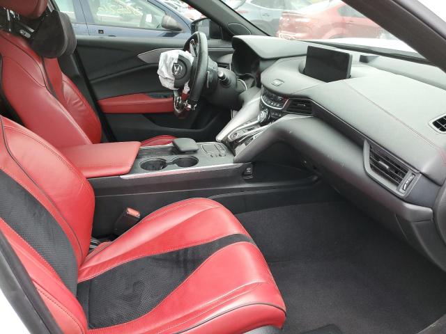 19UUB5F52MA006105 - 2021 ACURA TLX TECH A WHITE photo 5