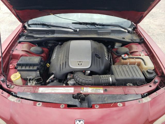 2B3KA53H26H176753 - 2006 DODGE CHARGER R/T RED photo 11