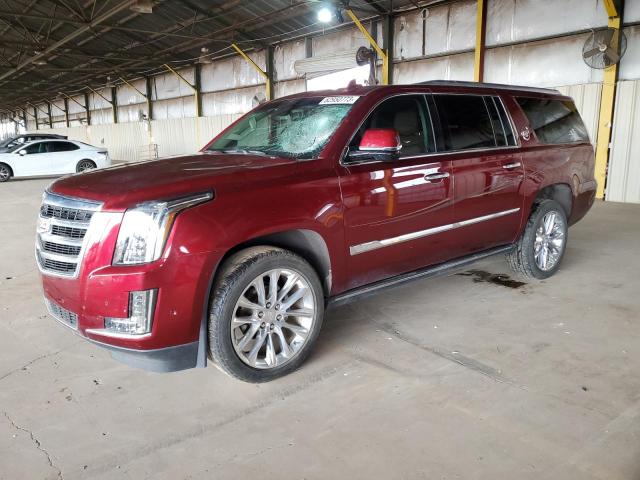 1GYS4JKJ2HR218855 - 2017 CADILLAC ESCALADE ESV PREMIUM LUXURY BURGUNDY photo 1