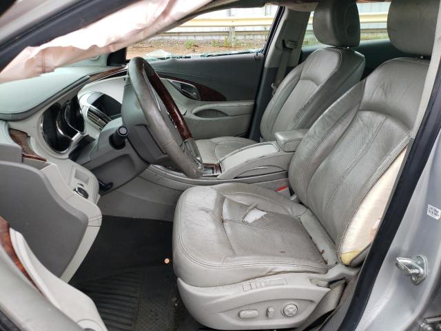 1G4GE5EV3AF301146 - 2010 BUICK LACROSSE CXS SILVER photo 7