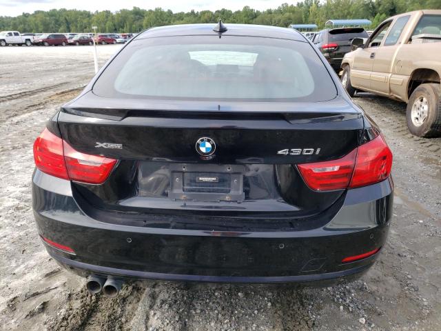 WBA4F9C52HG792485 - 2017 BMW 430XI GRAN COUPE BLACK photo 6