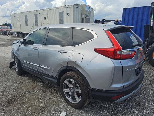 7FARW1H88JE038962 - 2018 HONDA CR-V EXL SILVER photo 2