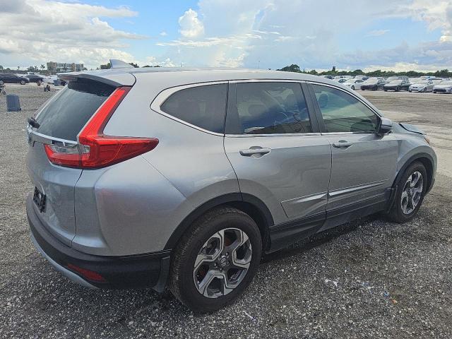 7FARW1H88JE038962 - 2018 HONDA CR-V EXL SILVER photo 3