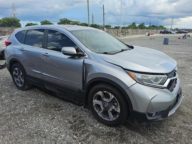 7FARW1H88JE038962 - 2018 HONDA CR-V EXL SILVER photo 4