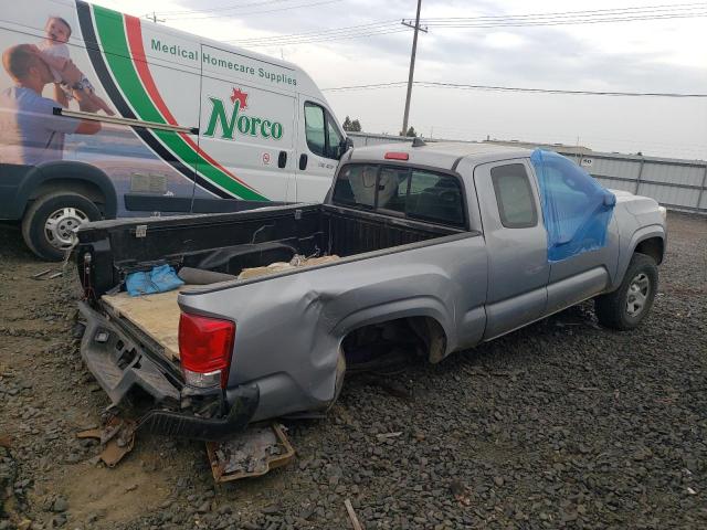 5TFSX5ENXHX052163 - 2017 TOYOTA TACOMA ACCESS CAB ვერცხლისფერი ფოტო 3