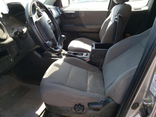 5TFSX5ENXHX052163 - 2017 TOYOTA TACOMA ACCESS CAB ვერცხლისფერი ფოტო 7