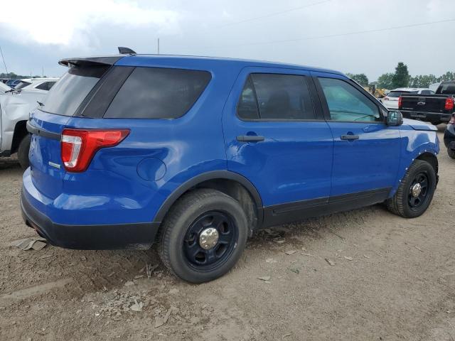 1FM5K8AT0GGD06281 - 2016 FORD EXPLORER POLICE INTERCEPTOR 蓝色 照片 3