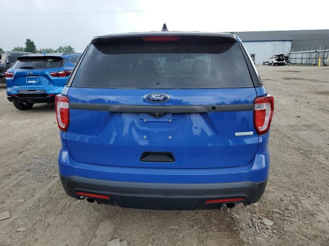 1FM5K8AT0GGD06281 - 2016 FORD EXPLORER POLICE INTERCEPTOR 蓝色 照片 6