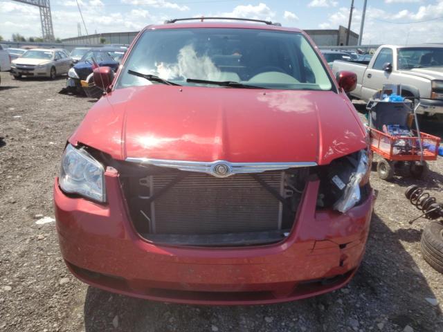 2A4RR5D19AR217593 - 2010 CHRYSLER TOWN & COU TOURING Qırmızı foto 5