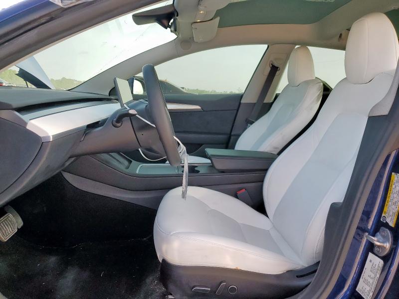 5YJ3E1EA7PF492530 - 2023 TESLA MODEL 3 蓝色 照片 7