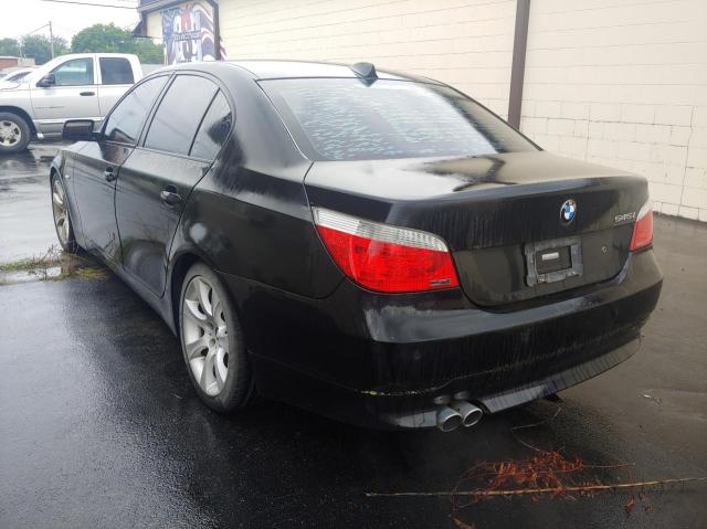 WBANB33585CN65141 - 2005 BMW 545 I BLACK photo 3