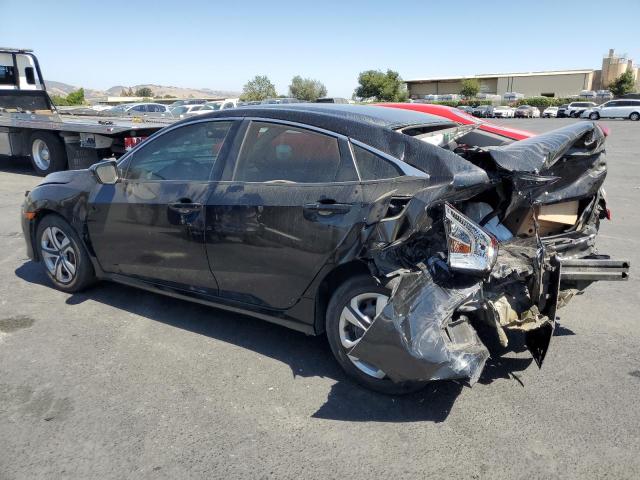 2HGFC2F50HH545544 - 2017 HONDA CIVIC LX Czarny zdjęcie 2