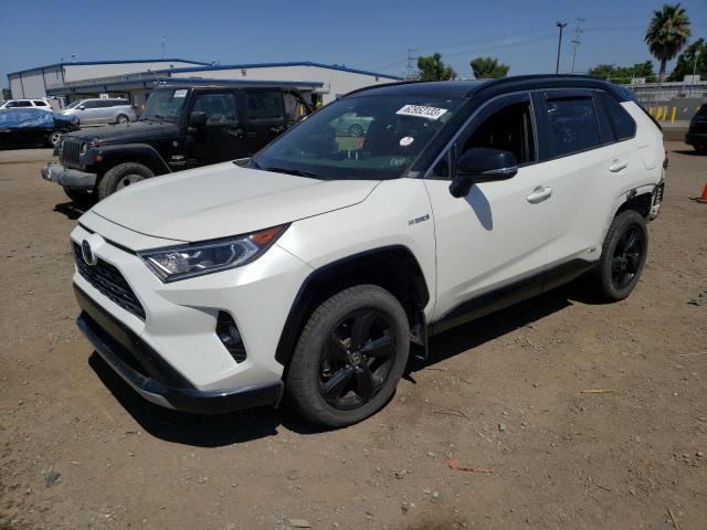 JTMEWRFV2LD541950 - 2020 TOYOTA RAV4 XSE WHITE photo 1