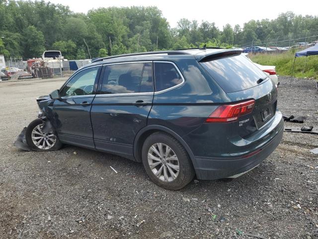 3VV2B7AX4KM077673 - 2019 VOLKSWAGEN TIGUAN SE أخضر صورة 2