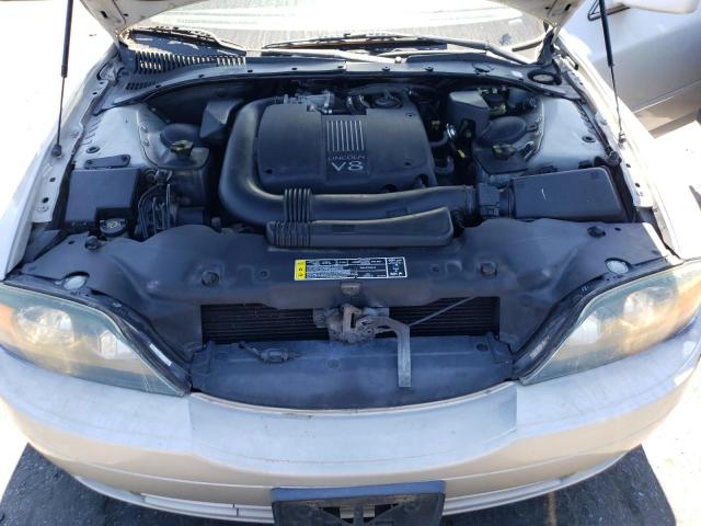 1LNHM87A62Y694018 - 2002 LINCOLN LS Gümüş foto 11