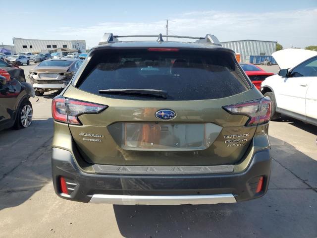 4S4BTGPD8L3225945 - 2020 SUBARU OUTBACK TOURING LDL მწვანე ფოტო 6
