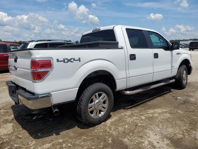 1FTFW1ET4BFB37816 - 2011 FORD F150 SUPERCREW WHITE photo 3