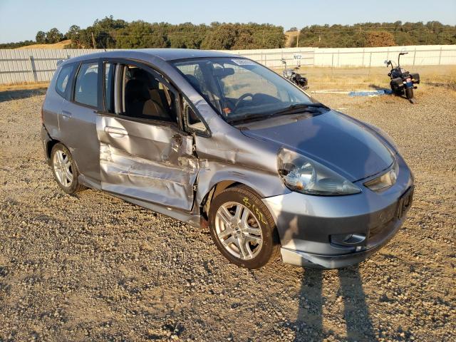 JHMGD38608S042809 - 2008 HONDA FIT SPORT SILVER photo 4