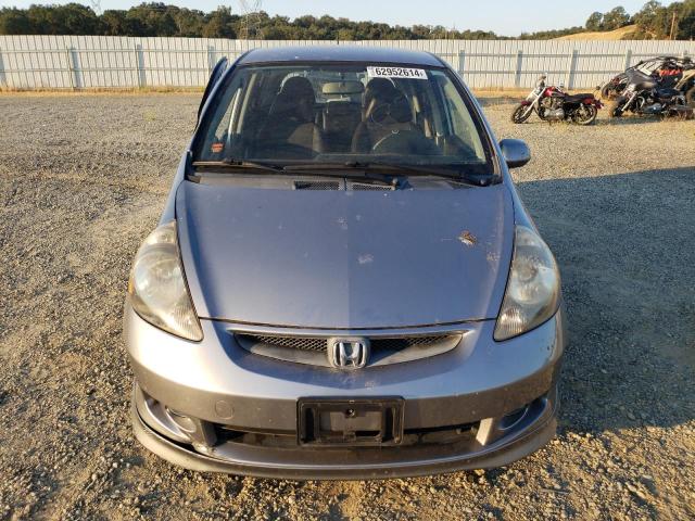 JHMGD38608S042809 - 2008 HONDA FIT SPORT SILVER photo 5