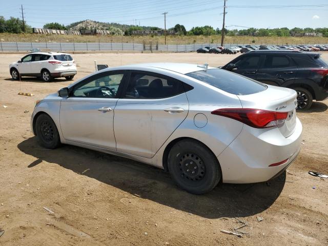 KMHDH4AE9GU530106 - 2016 HYUNDAI ELANTRA SE SILVER photo 2