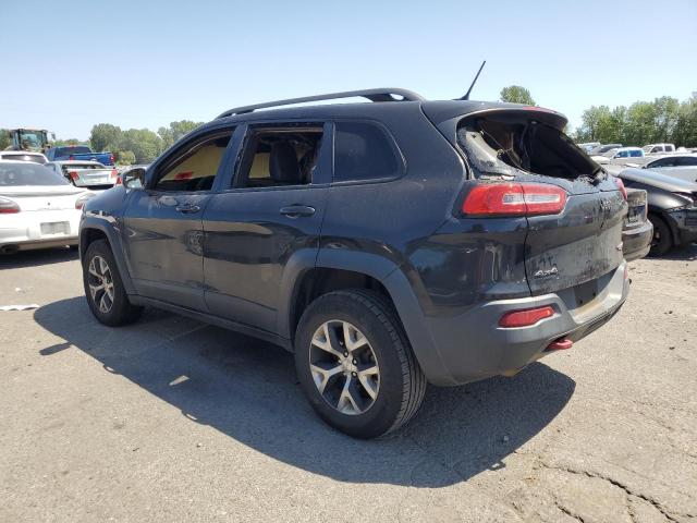 1C4PJMBS3EW159276 - 2014 JEEP CHEROKEE TRAILHAWK BLACK photo 2