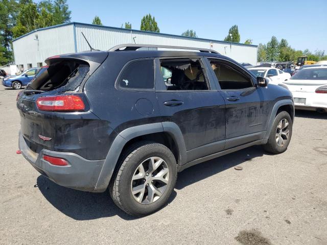 1C4PJMBS3EW159276 - 2014 JEEP CHEROKEE TRAILHAWK BLACK photo 3