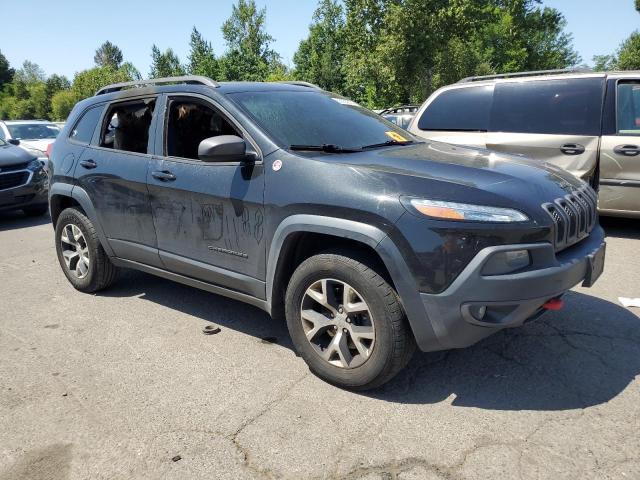 1C4PJMBS3EW159276 - 2014 JEEP CHEROKEE TRAILHAWK BLACK photo 4