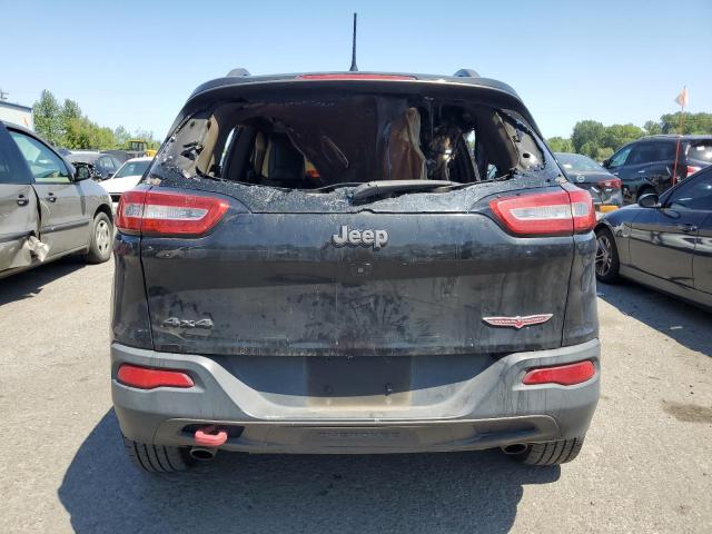 1C4PJMBS3EW159276 - 2014 JEEP CHEROKEE TRAILHAWK BLACK photo 6