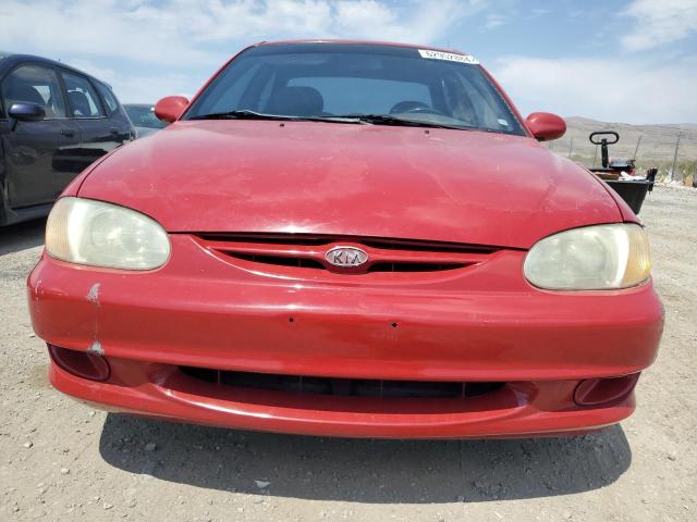 KNAFB1216X5766549 - 1999 KIA SEPHIA BASE RED photo 5