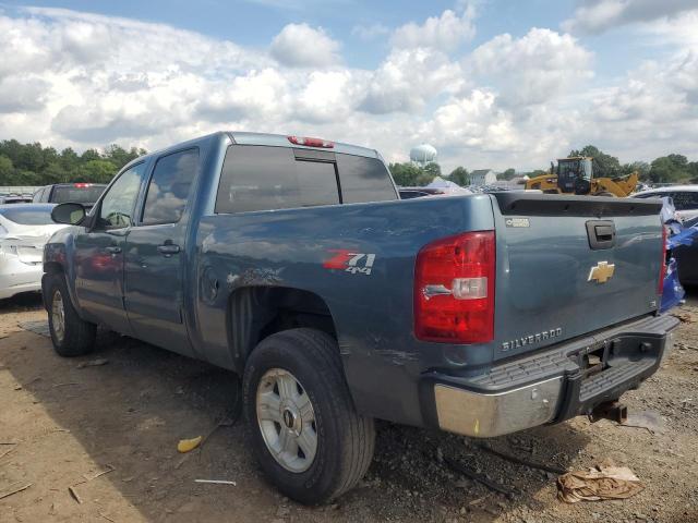 2GCEK13M171504625 - 2007 CHEVROLET SILVERADO K1500 CREW CAB BLUE photo 2