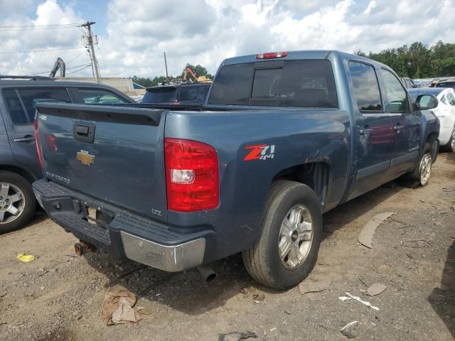 2GCEK13M171504625 - 2007 CHEVROLET SILVERADO K1500 CREW CAB BLUE photo 3