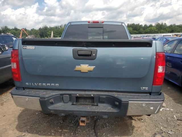 2GCEK13M171504625 - 2007 CHEVROLET SILVERADO K1500 CREW CAB BLUE photo 6