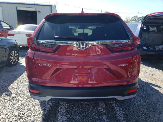 7FARW2H83ME011484 - 2021 HONDA CR-V EXL RED photo 6