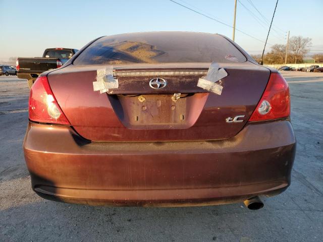 JTKDE177560106327 - 2006 TOYOTA SCION TC 勃艮第红 照片 6